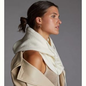 Anthropologie Cream Scarf